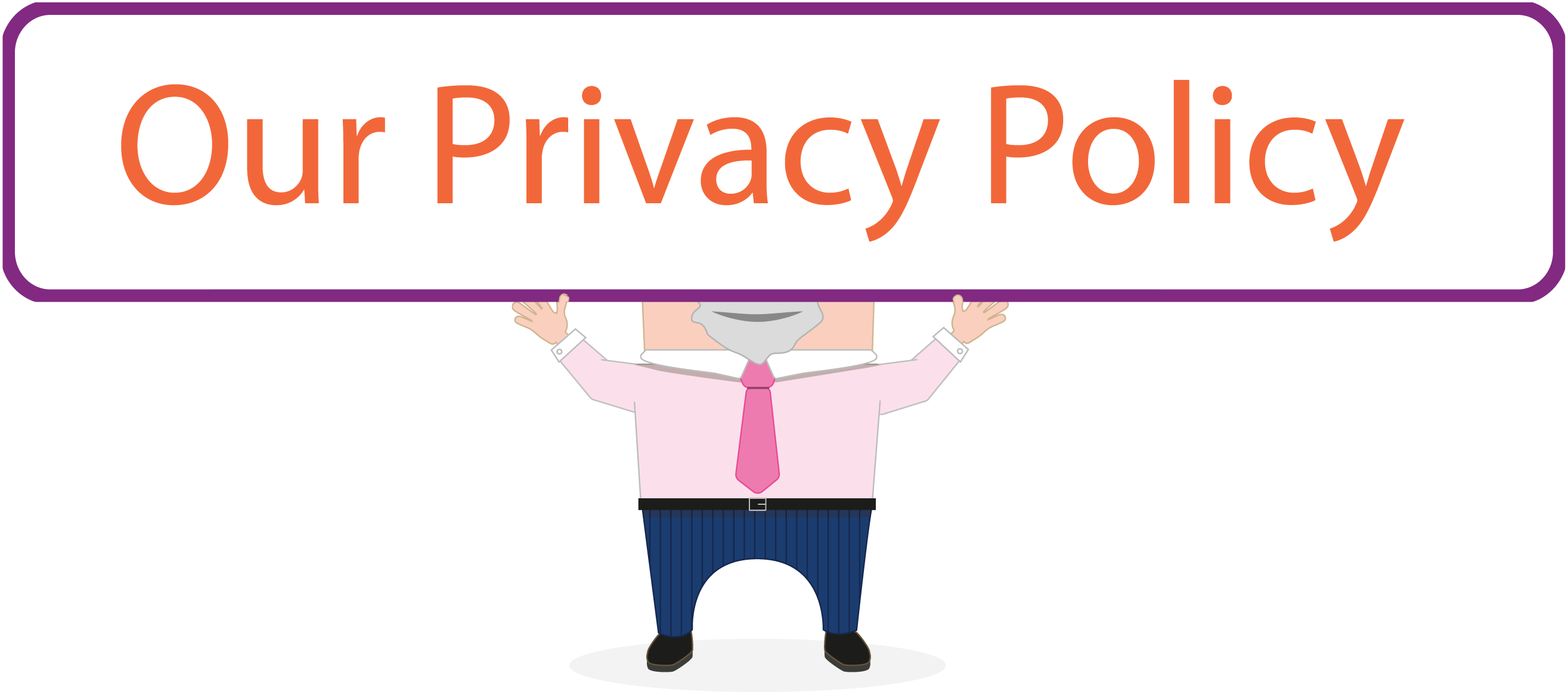 Privacy Policy sign - FFR Gerry holding