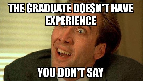 Graduate Experience Meme